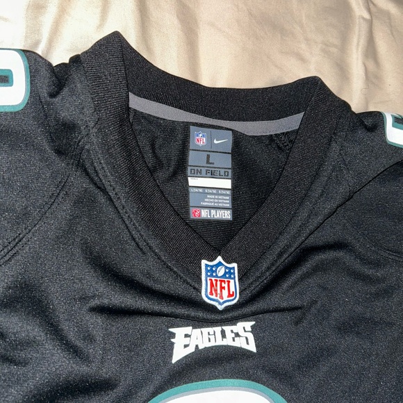Devonta Smith Eagles Nike Jersey Black YOUTH L - Picture 3 of 3